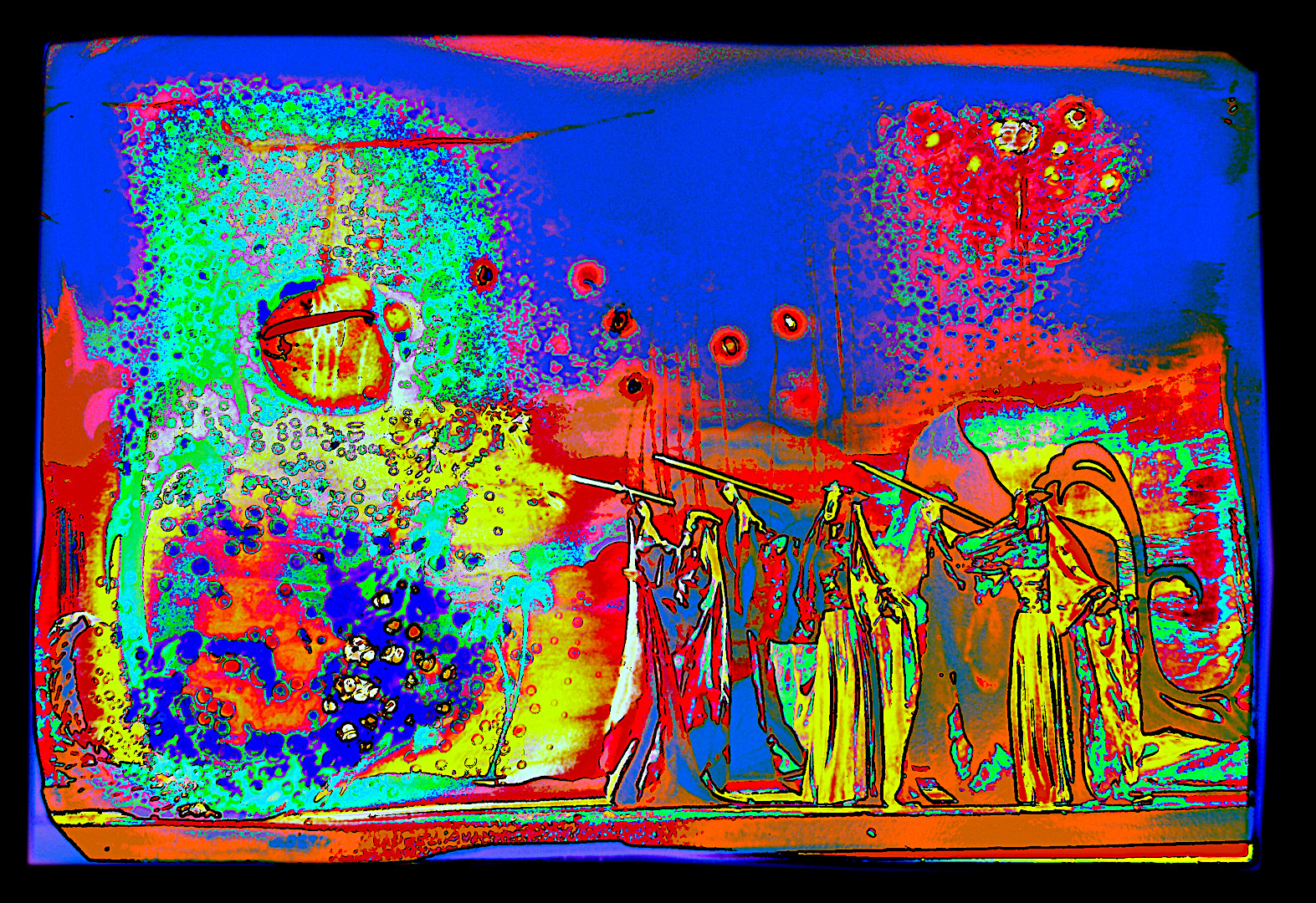 Die Drei Damen besiegen die Schlange