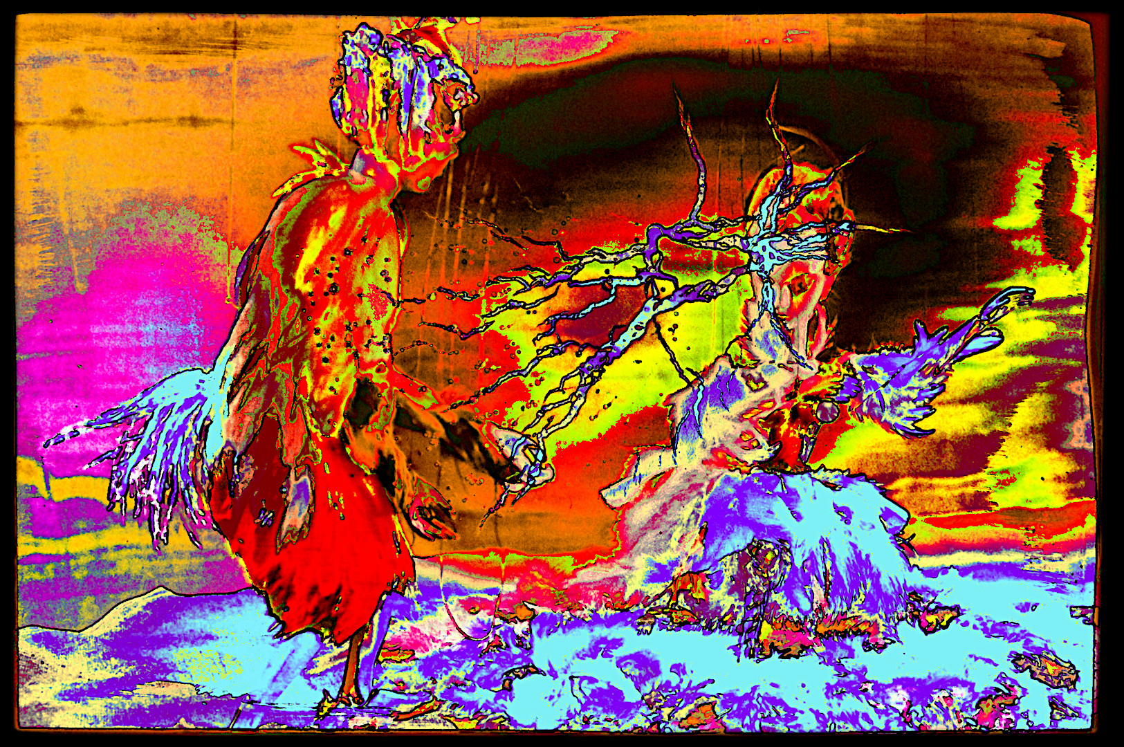 Wie ein Blitz verlieben sich Papano und Papagena